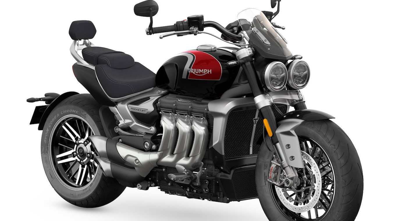 A 2024 Rocket 3 GT motorcycle